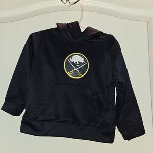 NHL Navy and Gold Kids Buffalo Sabres Hoodie